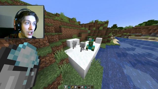 БЛОК СВЕТА и КОЗЛЫ теперь и на Java в 1.17 НОВЫЙ СНАПШОТ 21w13a смотреть онлайн