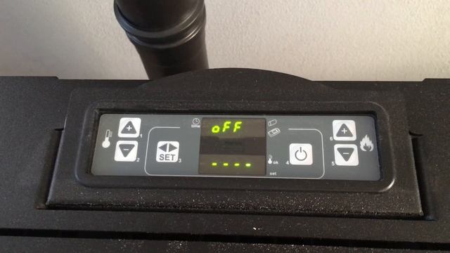 Reset Serv on your pelletstove - Service pellet stove смотреть онлайн