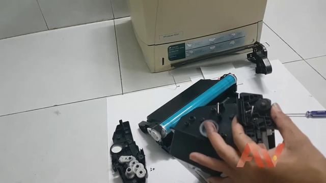 Instructions for ink replacement, Cleaning and refilling the Q5942A Cartridge HP 4250 / 4350 printe смотреть онлайн