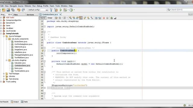 Bài 14 Java Swing: Combobox 1 смотреть онлайн