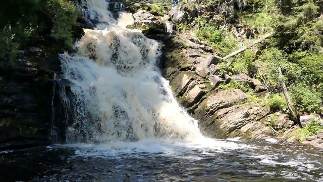 Карелия водопад Белые мосты 2018 смотреть онлайн