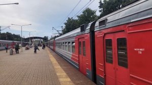 ЭД2Т-0029 и ЭД4М-0130 На станции Ильинская