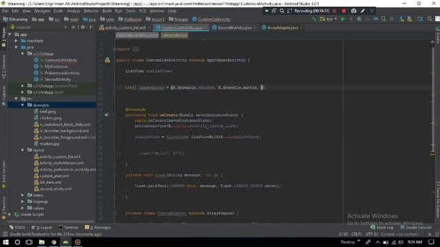 Android studio Custam list viwe & Custam list imegs in java 2018 смотреть онлайн