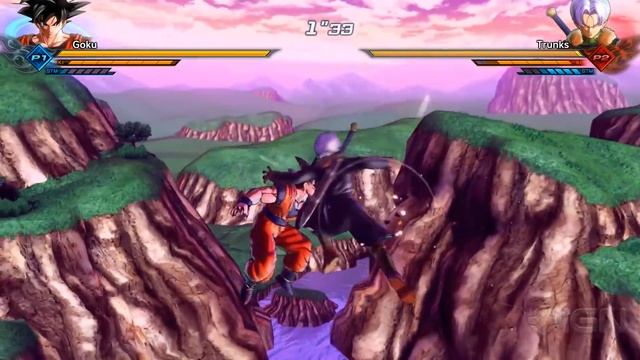 Dragon Ball Xenoverse 2: Goku VS Trunks Gameplay (1080p 60fps) смотреть онлайн