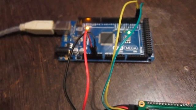 I2C Пример . Работа блинка по I2C .