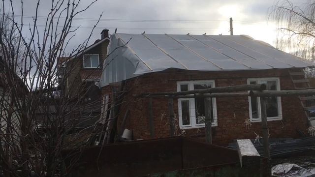 Гидроизоляция выдержала первый снег ?