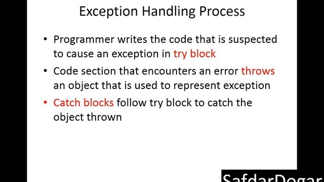 Exception Handling in C++ | Try Catch and Throw | Object Oriented Programming Tutorial - 47 смотреть онлайн