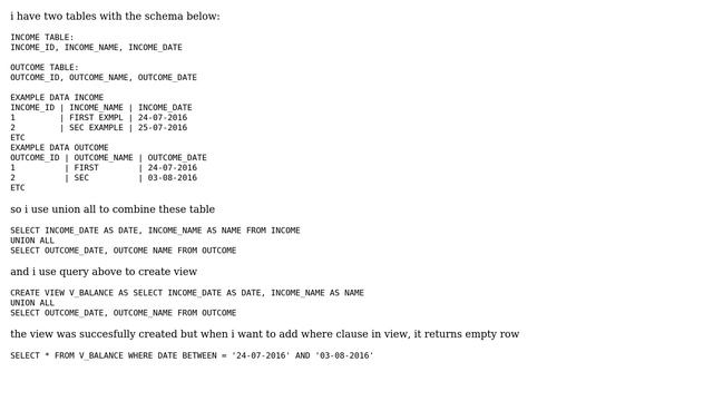 Databases: Where clause return empty row in view mysql (2 Solutions!!) смотреть онлайн