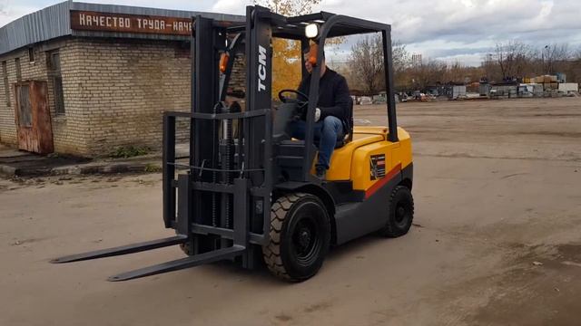 Погрузчик вилочный TCM FHG25 смотреть онлайн