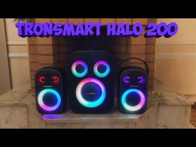 МОЩНАЯ БЛЮТУЗ КОЛОНКА Tronsmart Halo 200 С ДВУМЯ МИКРОФОНАМИ смотреть онлайн