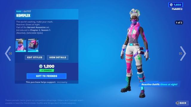 Fortnite Item Shop *NEW* MCCREAMY'S LOCKER BUNDLE! [August 1st, 2023] (Fortnite Battle Royale) смотреть онлайн