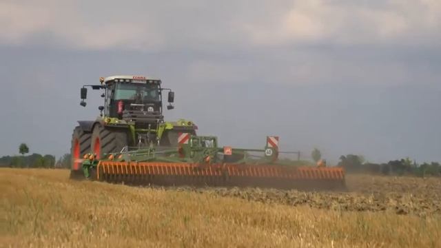 Работа прицепного культиватора Cenius-2TX смотреть онлайн