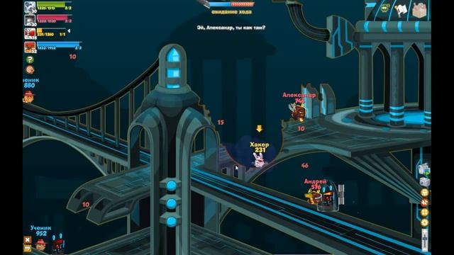 Прохождение босса Хакер С подсказками в вормикс! смотреть онлайн