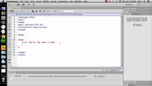 PHP Error Reporting Part 2 смотреть онлайн