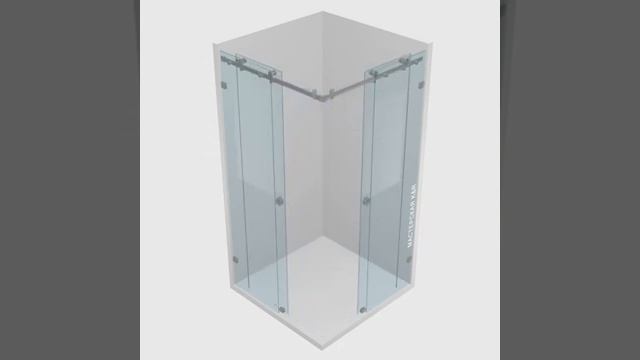 Душевой уголок с раздвижными дверьми смотреть онлайн