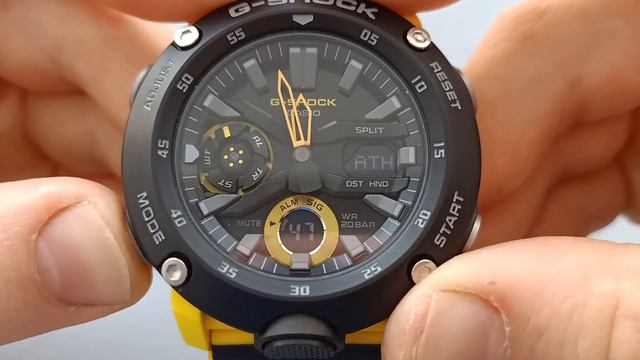 Распаковка и обзор Casio G-Shock GA-2000