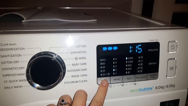 Samsung Ecobubble washer dryer:) смотреть онлайн