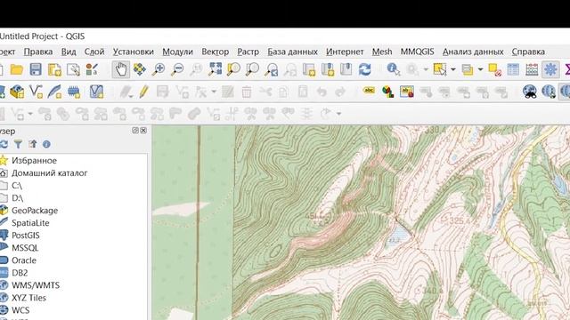 Вычисление длины оврагов в полигоне QGis смотреть онлайн