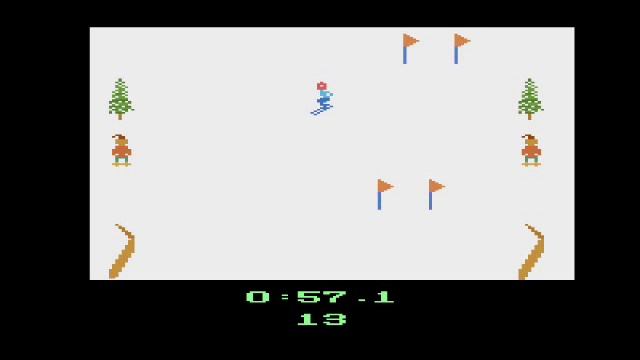 Winter Games for the Atari 2600 смотреть онлайн