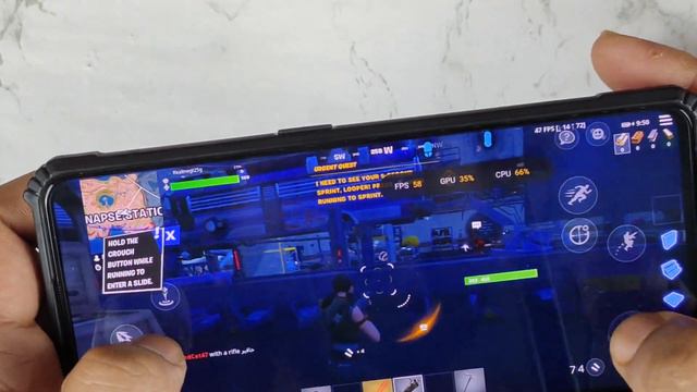 Realme GT 2 Fortnite 90fps  Gameplay Support Test Snapdragon 888🔥