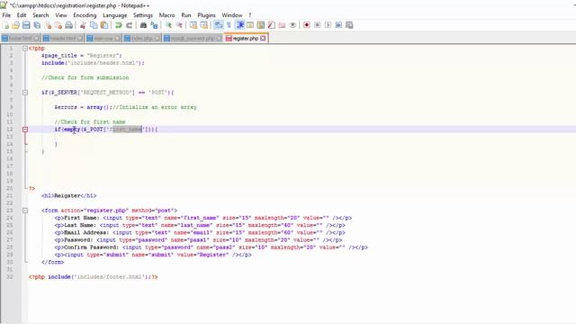Php With Mysql In Hindi User Registration Part 7 смотреть онлайн