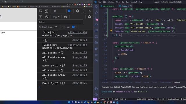 Lecture 52 - Trac zone project | create events functionality and useTimer hook | Full-stack Army смотреть онлайн