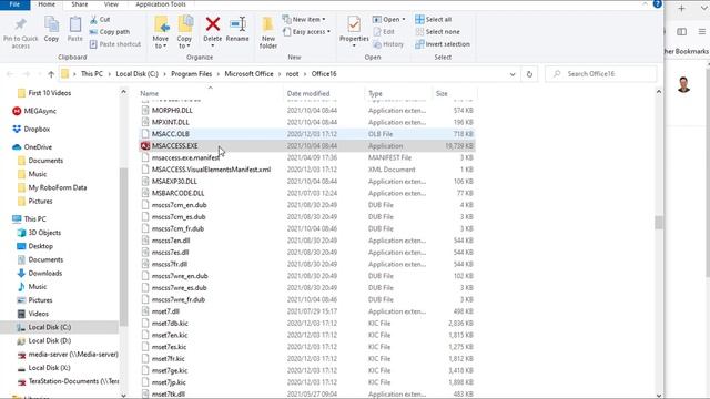 Microsoft Access References Error Accessing The System Registry Fixed