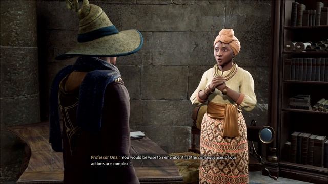 Telling Professor Onai That Divination Isn't Real 😂| Hogwarts Legacy смотреть онлайн