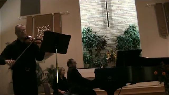 Fr Schubert Sonata Duo A major D 574 for violin and piano 1st & 2d mvmts Yuri Zaidenberg,violin смотреть онлайн