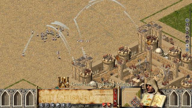 TEODORUS VS HAND OF BLOOD | Stronghold Crusader HD | AI Battle ⚔️ смотреть онлайн