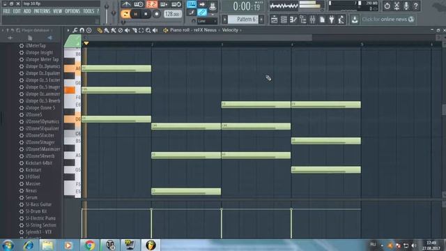 10 Piano chords - fl studio (10 аккордов) смотреть онлайн