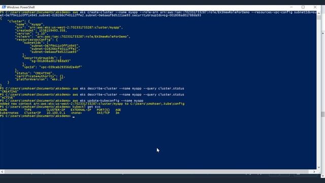 Deploying Your First .NET Application to Amazon Elastic Container Service for Kubernetes смотреть онлайн