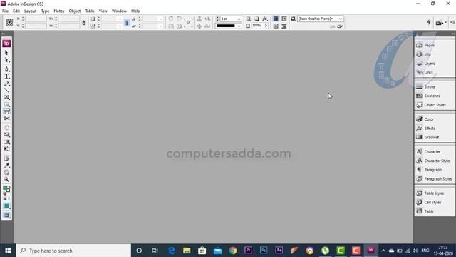 # 02 || Adobe InDesign Telugu Tutorials || User Interface , Windows & Navigation || Comutersadda.co смотреть онлайн
