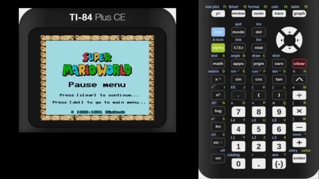 Super Mario World and Zelda on your calculator? - TI-84 Plus CE game prototypes смотреть онлайн
