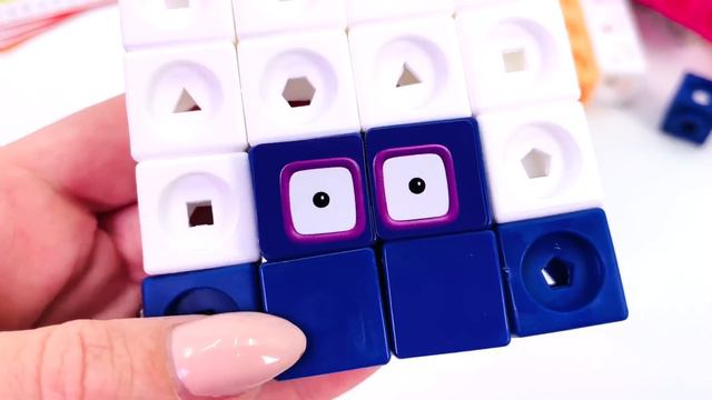 Numberblocks DIY Mathlink Cube Toy 1 To 20 | Learn Numbers & Counting For Preschool Kids