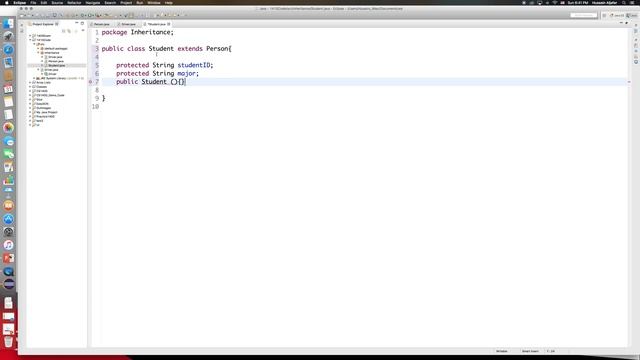 Java: Inheritance Example part 1 смотреть онлайн