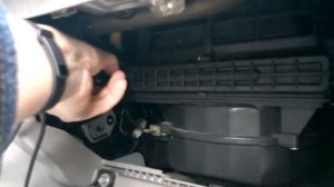 Заміна фільтру салону. Замена фильтра салона Hyundai Accent MC 2006-2010 Crdi Diesel