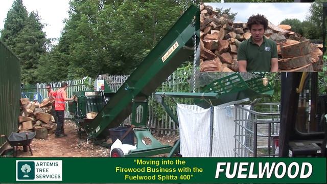 Artemis Tree Services Fuelwood Splitta 400 Case Study смотреть онлайн