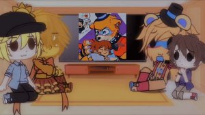 реакция персонажей из ФНАФ 9 на шипы