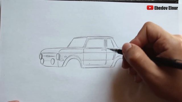 Как нарисовать Запорожец Гоночный смотреть онлайн