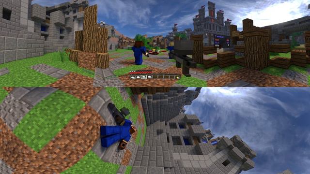 Paintball Warfare - 360 Minecraft Animation смотреть онлайн