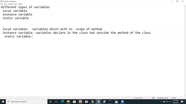 Java Session 3 Part 1 B.C.A 3rd year Course based on Rajasthan University Syllabus (RU) Variables смотреть онлайн