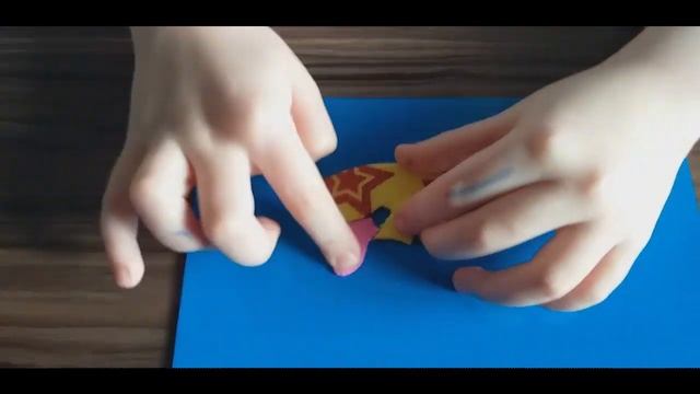 Простая детская аппликация "Мышка". Как легко сделать аппликацию с любой картинки. смотреть онлайн