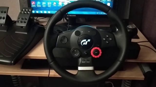 Калибровка Logitech Driving Force GT