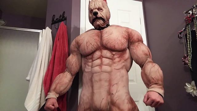 Quick vid of my Pitbull Mask смотреть онлайн