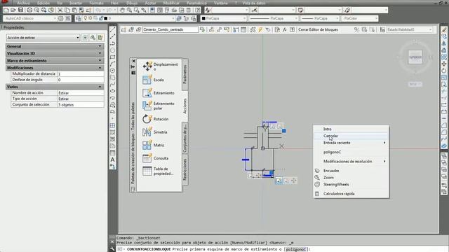 AutoCAD - Bloques Dinamicos - Cimiento Corrido смотреть онлайн