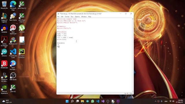 Python 5th Tutorial | Variables part 2 | Sinhala смотреть онлайн