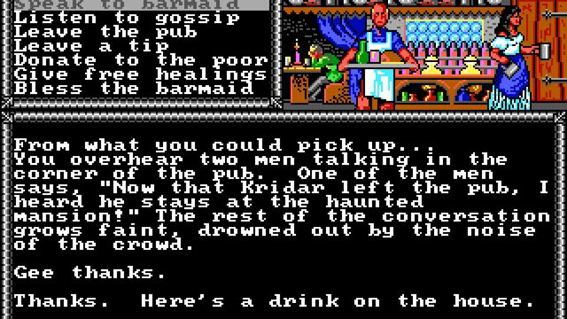 Hillsfar [MS-DOS] | 1989, Westwood, SSI, AD&D (Cleric Gameplay)