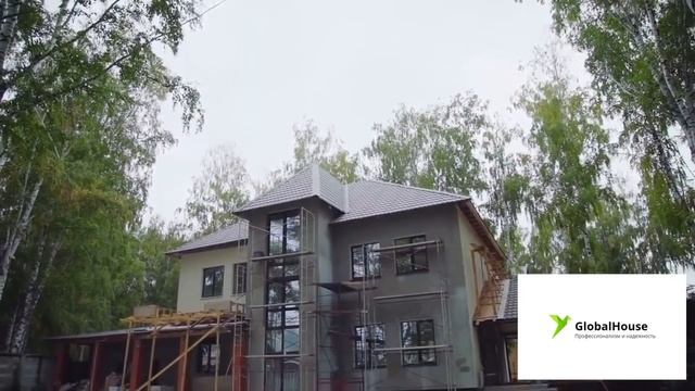 Облицовка фасадов силиконовой декоративной штукатуркой от TOO