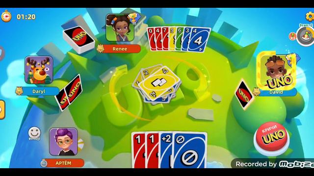 играю в UNO на телефоне смотреть онлайн